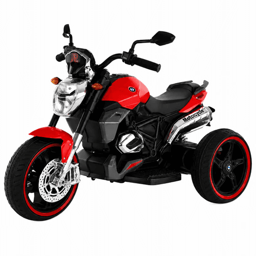 Mini Moto Elétrica Infantil Triciclo Vermelho | Leddred