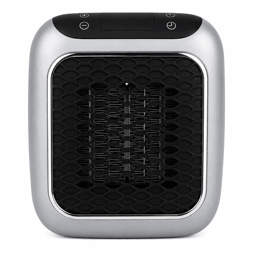 Mini Aquecedor Portátil Elétrico com Display Digital e Timer | Leddred